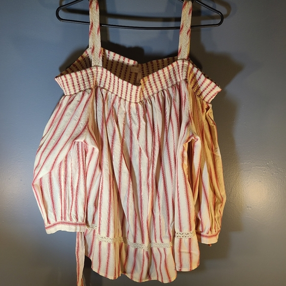 LC Lauren Conrad Tops - Lauren Conrad multi style striped blouse